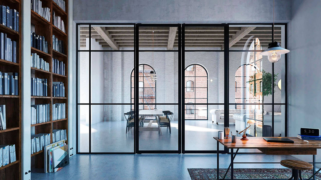 Перегородки в стиле Лофт - проект 5