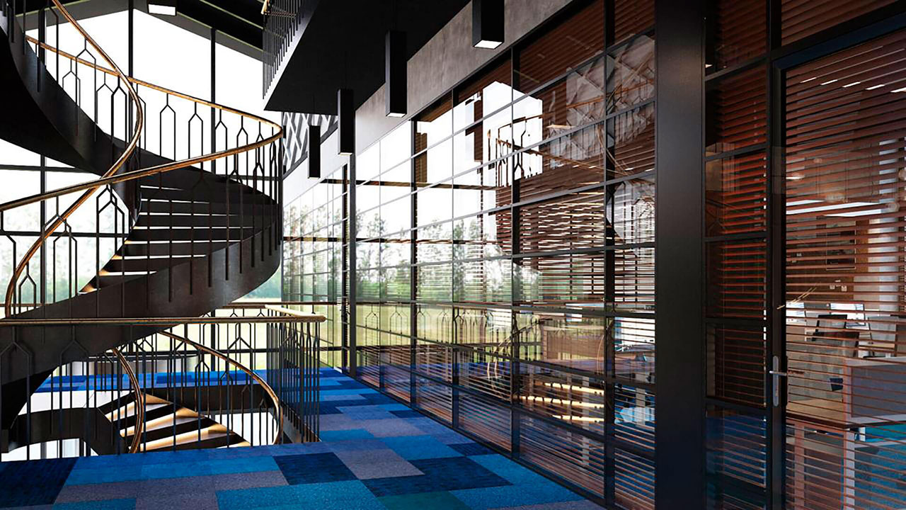 Перегородки в стиле Лофт - проект 10