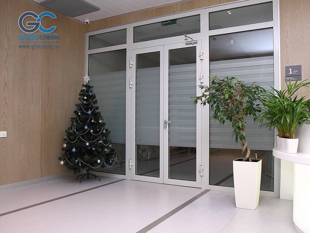 Стеклянные перегородки - проект 18