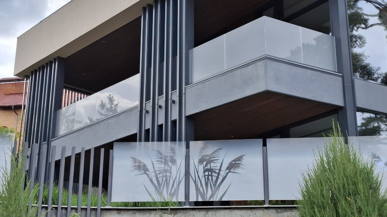 Стеклянные ограждения - проект 11